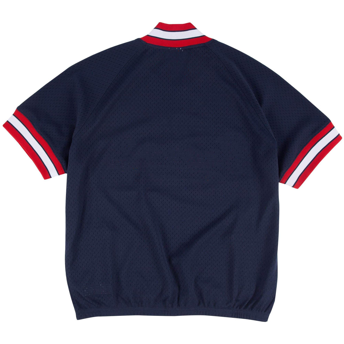 277J42492KGRI2] Mens Mitchell & Ness MLB Authentic 1/4 Zip Batting