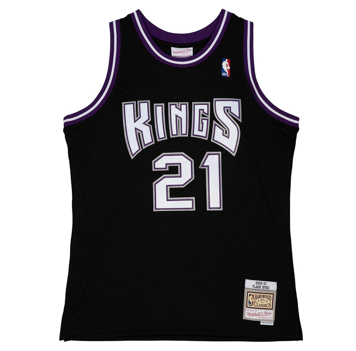 MITCHELL & NESS NBA SWINGMAN JERSEY SACRAMENTO KINGS 2000 VLADE DIVAC –  Revel Commerce