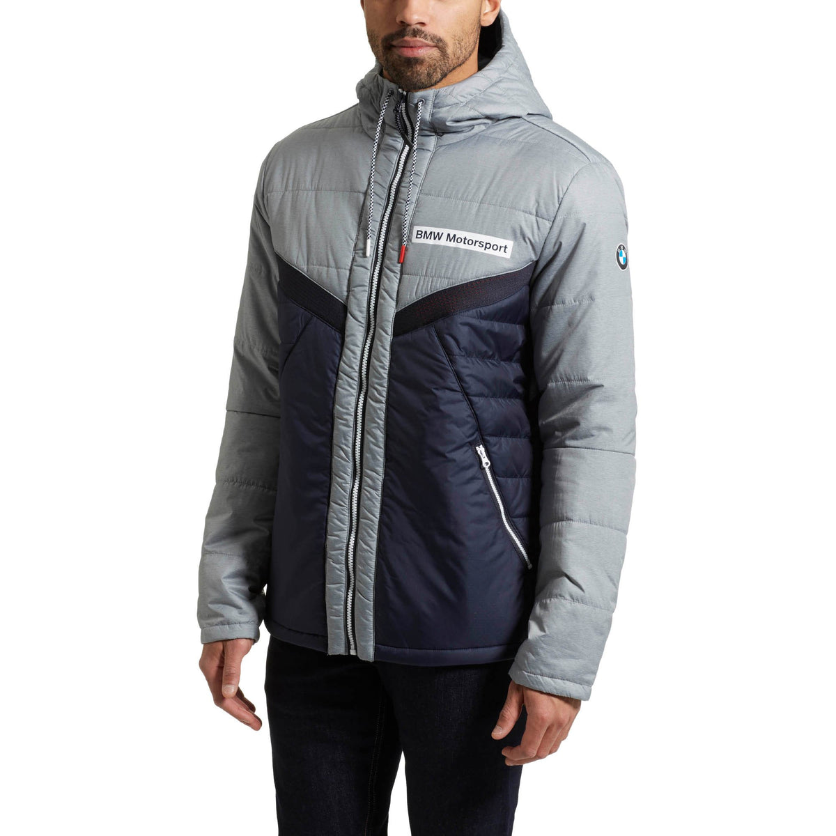 573331-03] Mens Puma BMW Motorsport Vent Padded Jacket – Revel