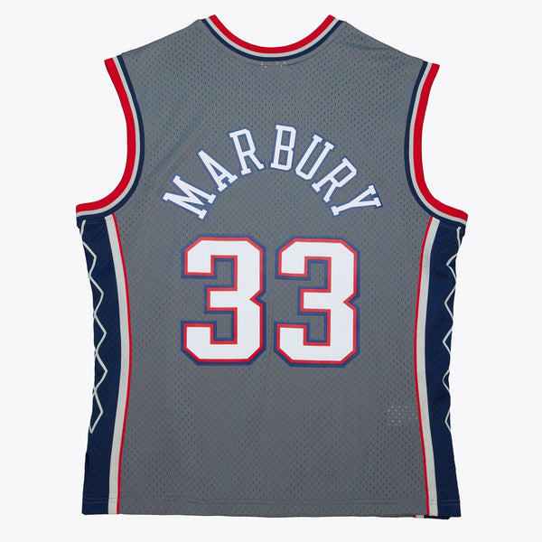 MENS MITCHELL & NESS ALTERNATE JERSEY NETS 1999 STEPHON MARBURY