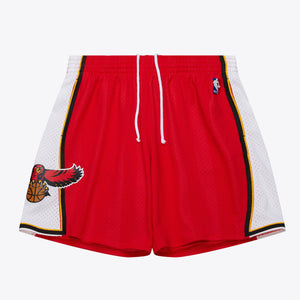 Mens Mitchell & Ness NBA DARK SHORTS HAWKS 1999