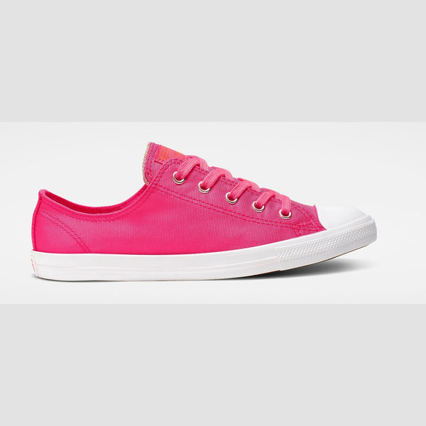 [564306F] WOMENS CONVERSE CHUCK TAYLOR ALL STAR DAINTY OX 'STRAWBERRY' - A_107X1