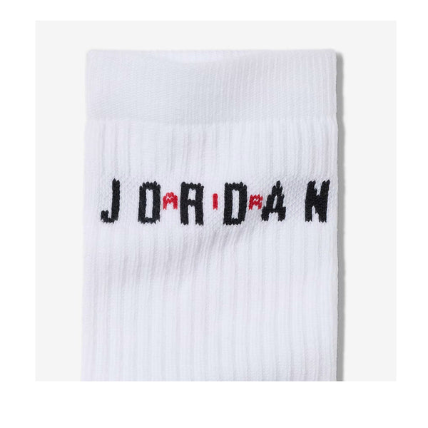 [FZ2051-100] MENS AIR JORDAN ESSENTIAL CREW SOCKS 6 PACK 2