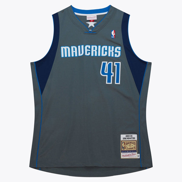 MENS MITCHELL & NESS ALTERNATE JERSEY MAVERICKS 2003 DIRK NOWITZKI