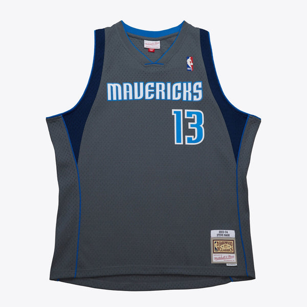 MENS MITCHELL & NESS ALTERNATE JERSEY MAVERICKS 2003 STEVE NASH