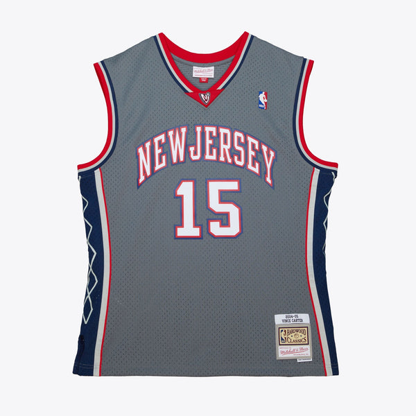 MENS MITCHELL & NESS ALTERNATE JERSEY NETS 2004 VINCE CARTER