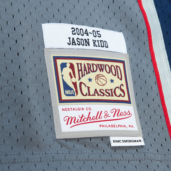 MENS MITCHELL & NESS ALTERNATE JERSEY NETS 2004 JASON KIDD