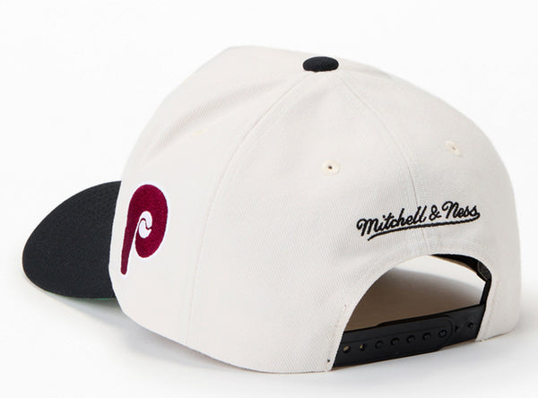 [HP11517-PPHOFWH] MENS MITCHELL & NESS MLB OFF WORD PRO SNAPBACK COOP PHILLIES