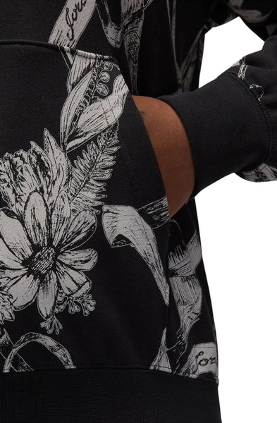 [HF0440-045] WOMENS AIR JORDAN BROOKLYN FLEECE PRINTED PULLOVER