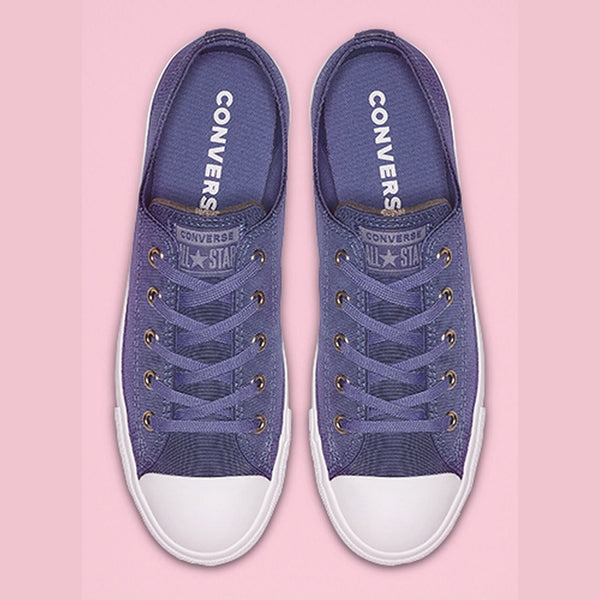 [564308F] WOMENS CONVERSE CHUCK TAYLOR ALL STAR DAINTY OX 'INDIGO' - F_08X1