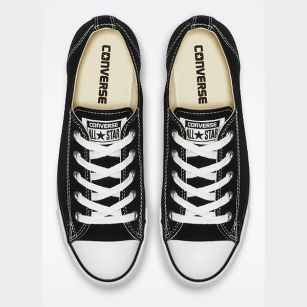 [530054F] WOMENS CONVERSE CHUCK TAYLOR ALL STAR DAINTY OX 'BLACK' - F_08X1