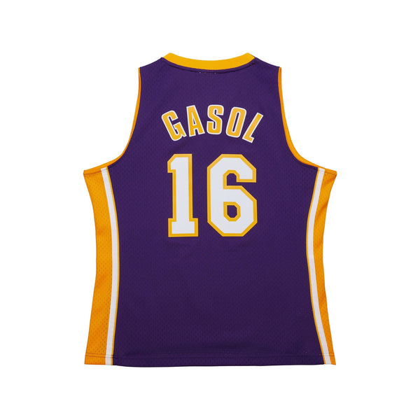 MENS MITCHELL & NESS NBA DARK JERSEY LAKERS 2009 PAU GASOL