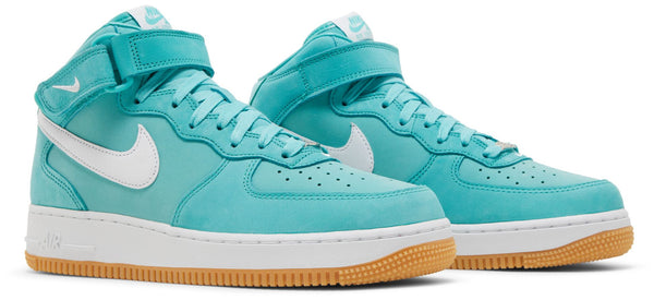 [DV2219-300] MENS NIKE AIR FORCE 1 MID '07 'WASHED TEAL'