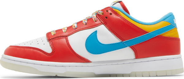 [DH8009-600] Mens Nike DUNK LOW QS 'LEBRON JAMES FRUITY PEBBLES'