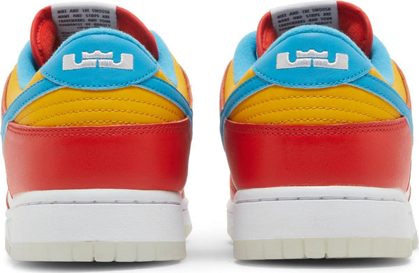 [DH8009-600] Mens Nike DUNK LOW QS 'LEBRON JAMES FRUITY PEBBLES'