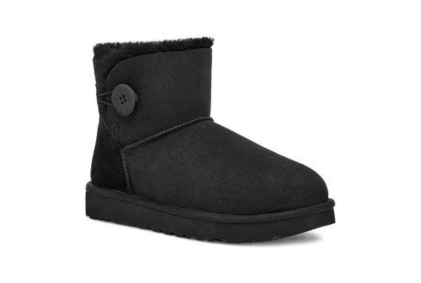 [1016422-BLK] WOMENS UGG MINI BAILEY BUTTON II