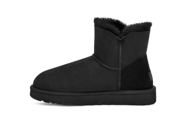 [1016422-BLK] WOMENS UGG MINI BAILEY BUTTON II