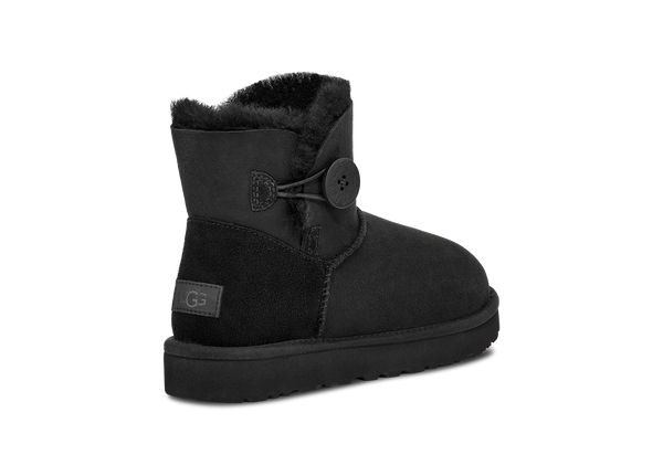 [1016422-BLK] WOMENS UGG MINI BAILEY BUTTON II