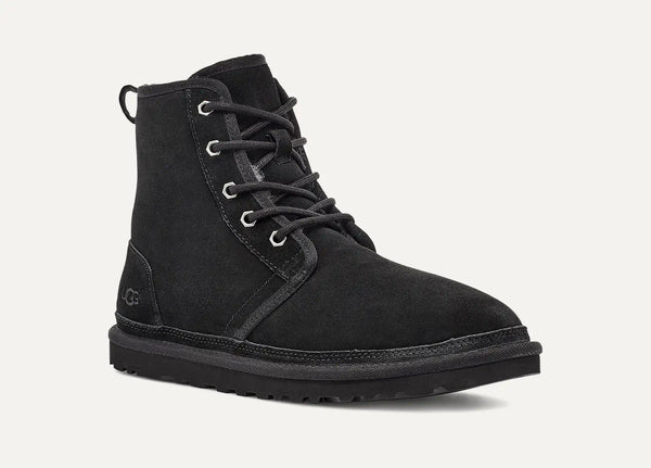 [1016472-BLK] MENS UGG HARKLEY FLEECE LINED 'BLACK' - BLACK