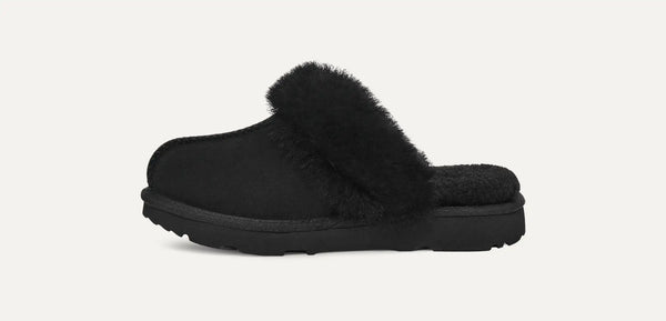[1019065K-BLK] YOUTH UGG COZY II SLIPPERS 'BLACK'