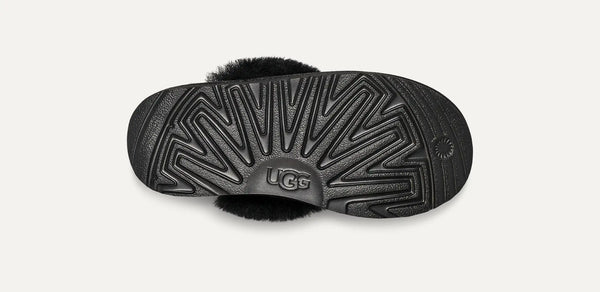 [1019065K-BLK] YOUTH UGG COZY II SLIPPERS 'BLACK'