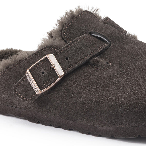 [1020567] Unisex Birkenstock BOSTON SHEARLING SUEDE LEATHER 'REGULAR FIT'