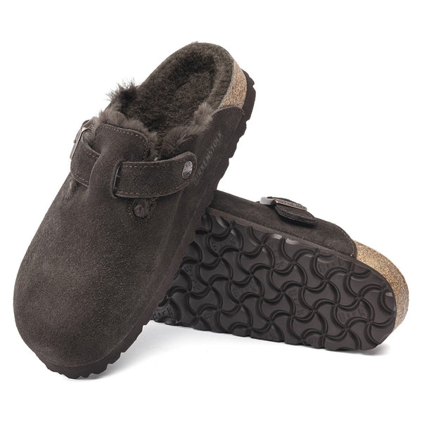[1020567] Unisex Birkenstock BOSTON SHEARLING SUEDE LEATHER 'REGULAR FIT'