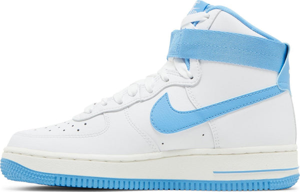 [DX3805-100] Womens Nike AIR FORCE 1 HIGH OG QS 'UNIVERSITY BLUE' (W)