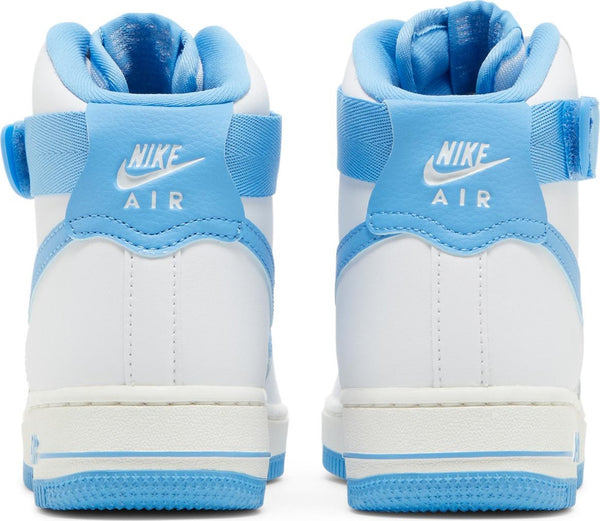 [DX3805-100] Womens Nike AIR FORCE 1 HIGH OG QS 'UNIVERSITY BLUE' (W)