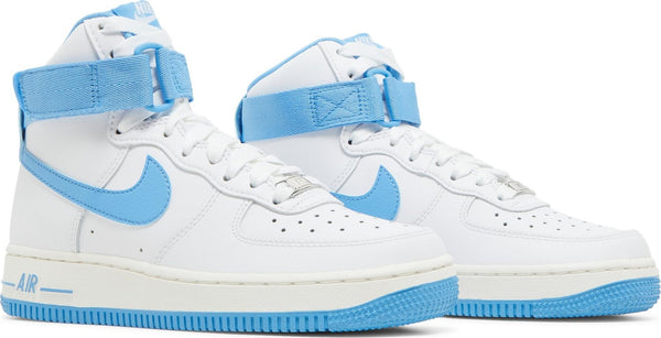 [DX3805-100] Womens Nike AIR FORCE 1 HIGH OG QS 'UNIVERSITY BLUE' (W)