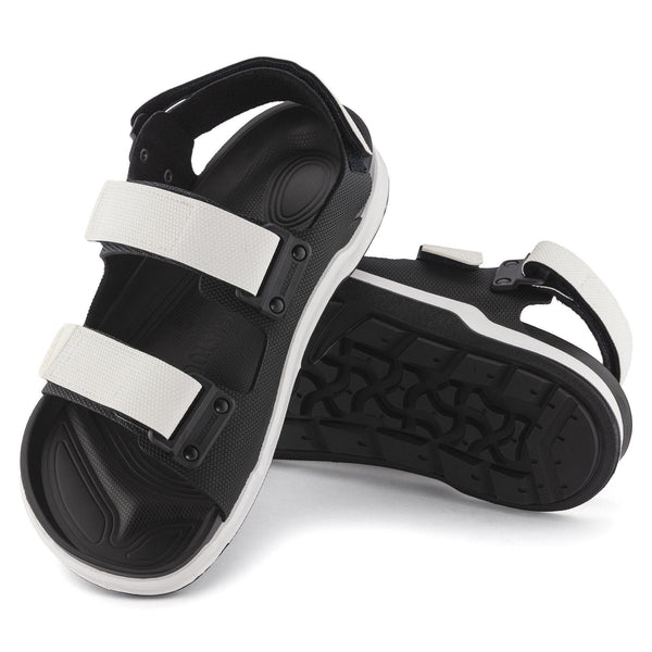 [1024981] UNISEX BIRKENSTOCK TATACOA BIRKO-FLOR FUTURA BLACK WHITE (REGULAR WIDTH)
