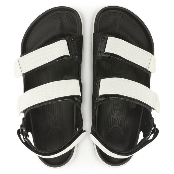 [1024981] UNISEX BIRKENSTOCK TATACOA BIRKO-FLOR FUTURA BLACK WHITE (REGULAR WIDTH)