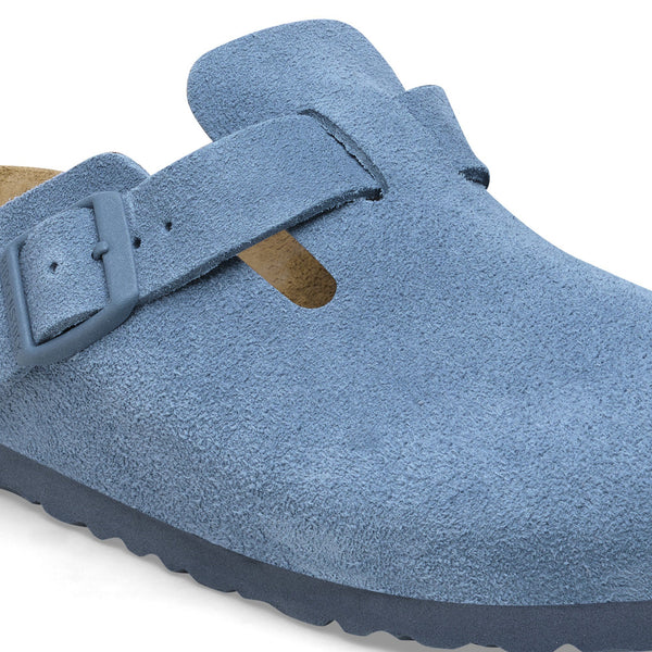 [1027649] Unisex Birkenstock BOSTON SOFT FOOTBED SUEDE LEATHER 'REGULAR FIT'