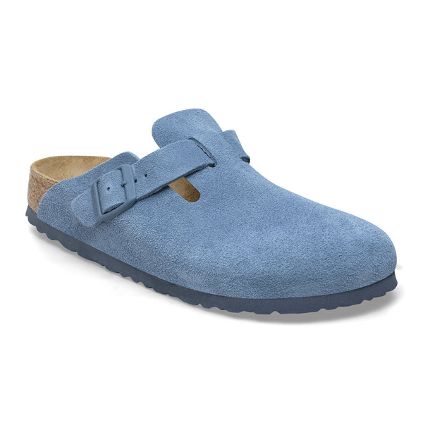 [1027649] Unisex Birkenstock BOSTON SOFT FOOTBED SUEDE LEATHER 'REGULAR FIT'