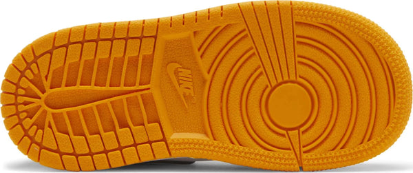 [640735-701] Toddlers Air Jordan Retro 1 Mid 'Taxi' (TD)