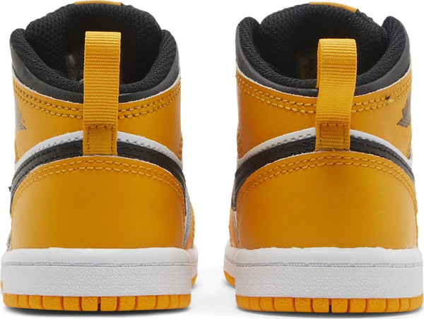 [640735-701] Toddlers Air Jordan Retro 1 Mid 'Taxi' (TD)