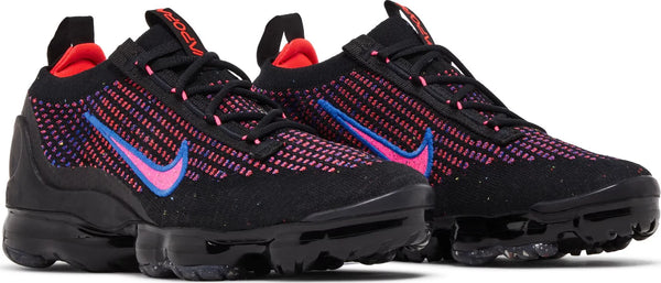 [DX2355-001] Womens Nike AIR VAPORMAX 2021 FLYKNIT 'BLACK HYPER PINK'