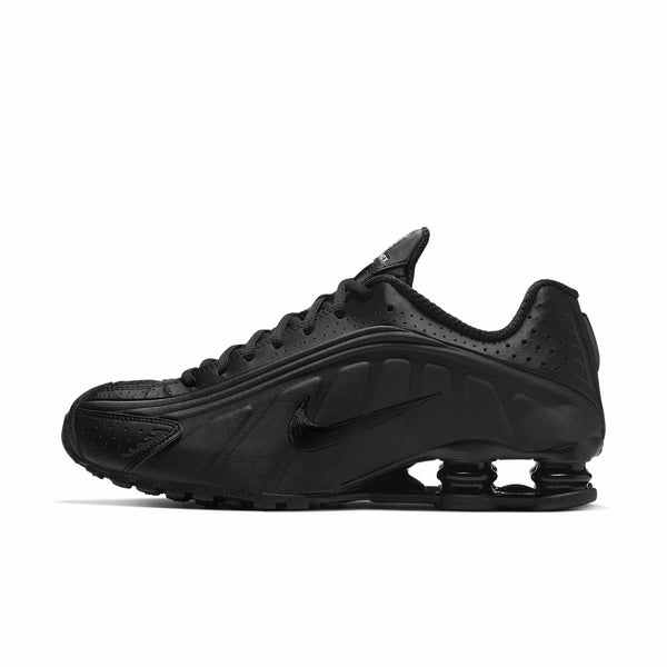 [104265-044] Mens Nike SHOX R4 'TRIPLE BLACK MATTE'