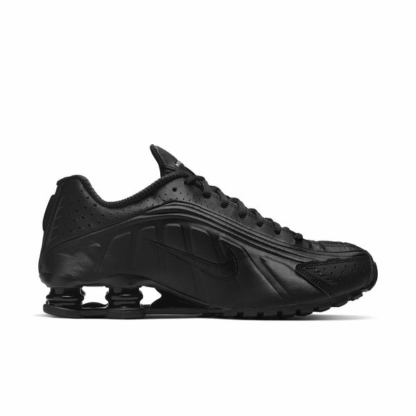 [104265-044] Mens Nike SHOX R4 'TRIPLE BLACK MATTE'