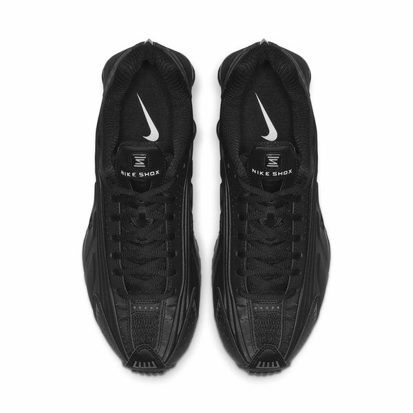 [104265-044] Mens Nike SHOX R4 'TRIPLE BLACK MATTE'