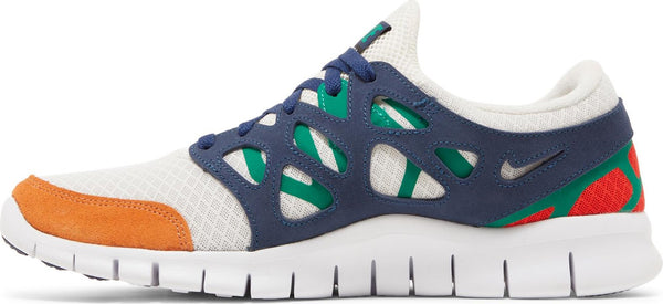 [537732-015] Mens Nike FREE RUN 2 'WHITE MULTI-COLOR'