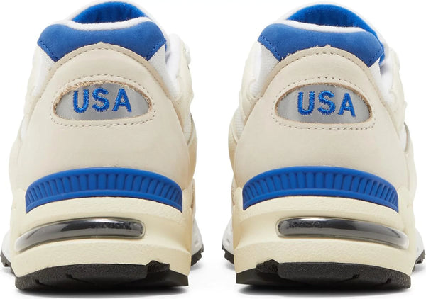 [M990WB2] Mens New Balance 990v2 'MiUSA White Blue'