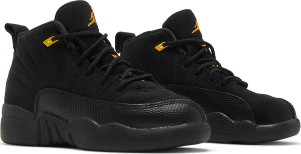 [151186-071] Preschool Air Jordan Retro 12 'Black Taxi' (PS)