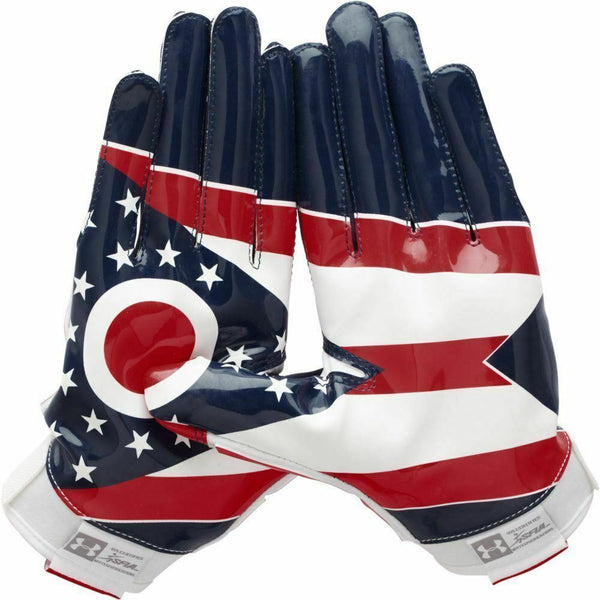 Men's UA Under Armour Swarm II Pipeline State Park Football Glove - 1280473-105