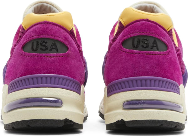 [M990PY2] Mens New Balance 990v2 'MiUSA Teddy Santis Purple Yellow'