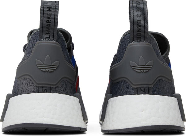 [FZ5708] Mens Adidas NMD R1 'Grey Better Scarlet Core Black'
