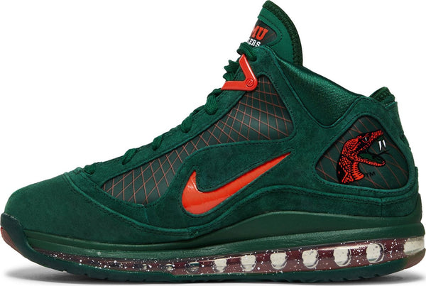[DX8554-300] Mens Nike LEBRON 7 'FLORIDA A&M UNIVERSITY GORGE GREEN'