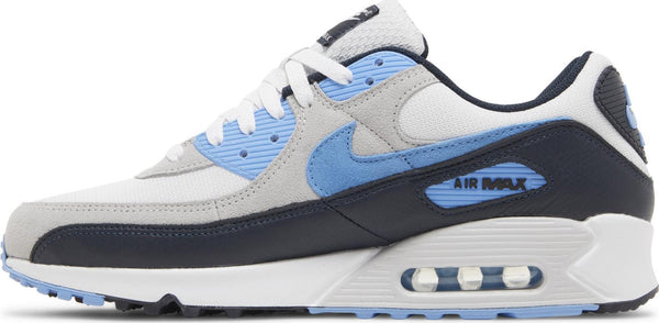 [DQ4071-101] Mens Nike AIR MAX 90 'WHITE UNIVERSITY BLUE (2022)'