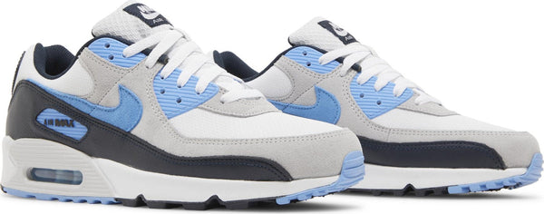 [DQ4071-101] Mens Nike AIR MAX 90 'WHITE UNIVERSITY BLUE (2022)'