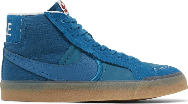 [DV5468-300] Mens Nike SB ZOOM BLAZER MID PRM PLUS 'GREEN ABYSS GUM'